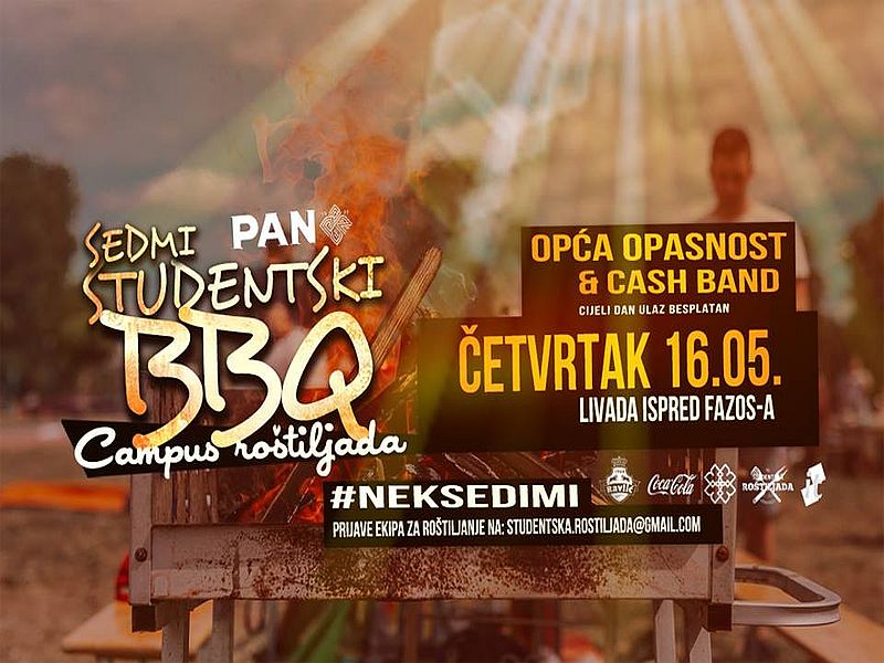 7. Studentska roštiljada - luda zabava između ispita! (16.05.)